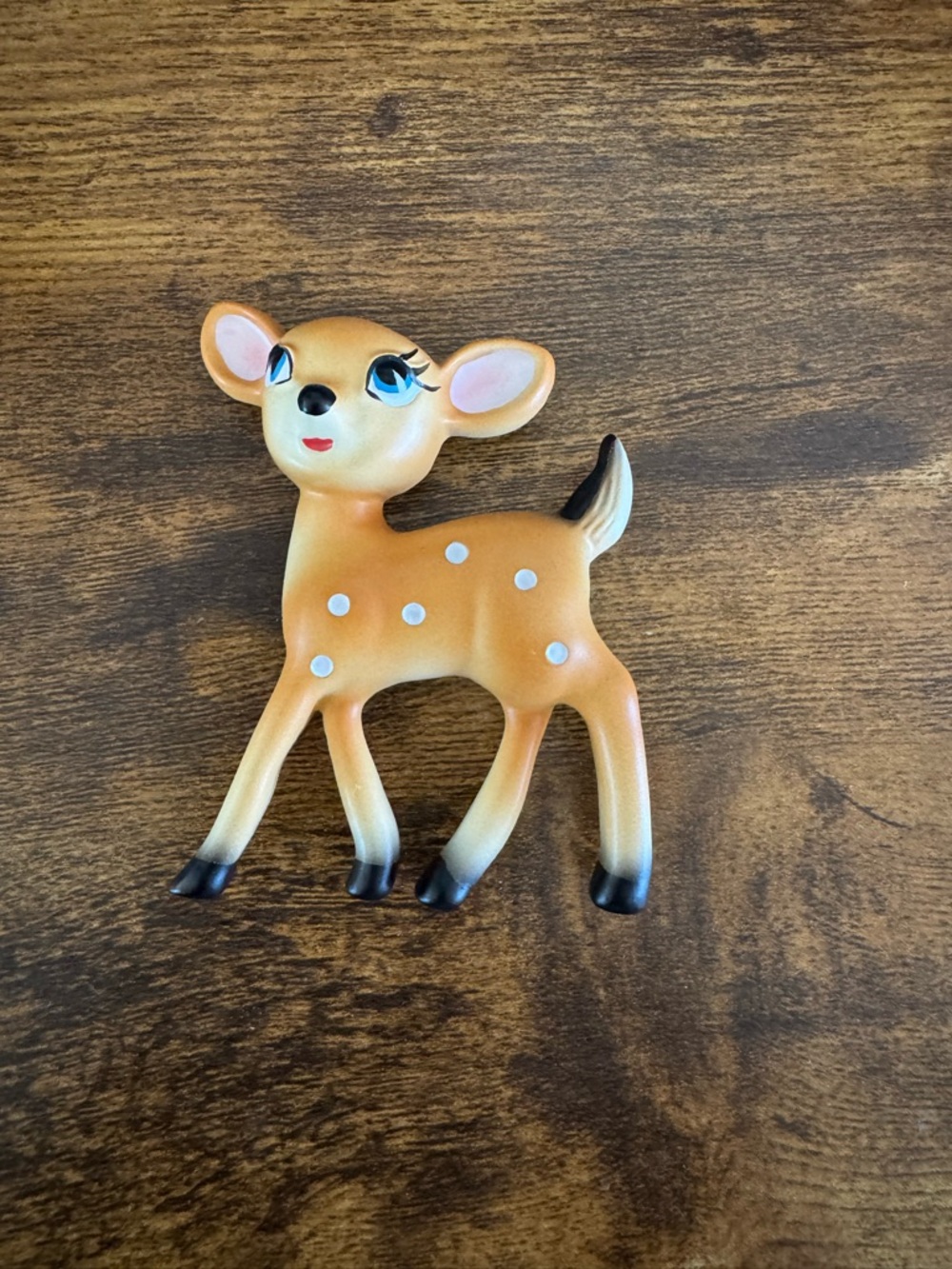 Coach Deer Shoe Charm 🦌 in Light Brown with White Spots NWOT